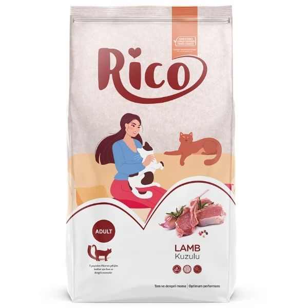 Rico Kuzulu Yetişkin Kedi Maması - 2 Kg
