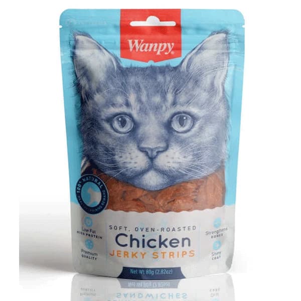 Wanpy Oven Roasted Tavuklu Yumuşak Taneli Kedi Ödül Maması