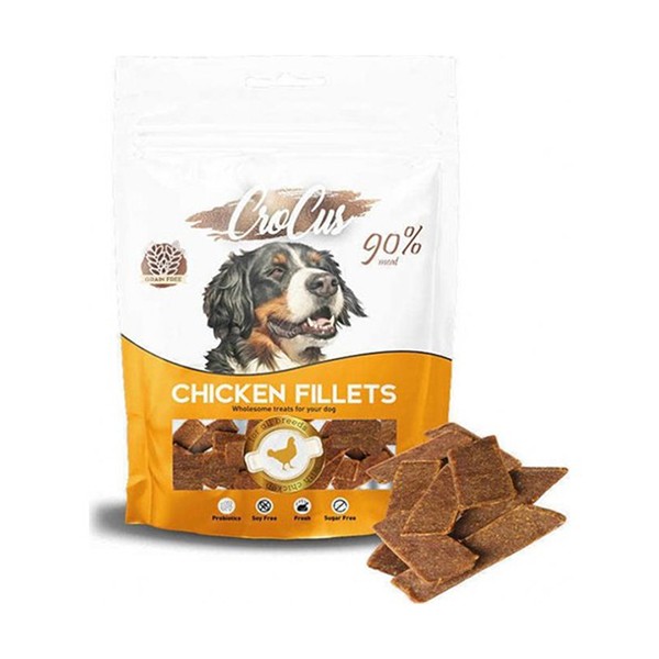 Crocus Fillets Tavuklu Tahılsız Köpek Ödül Maması