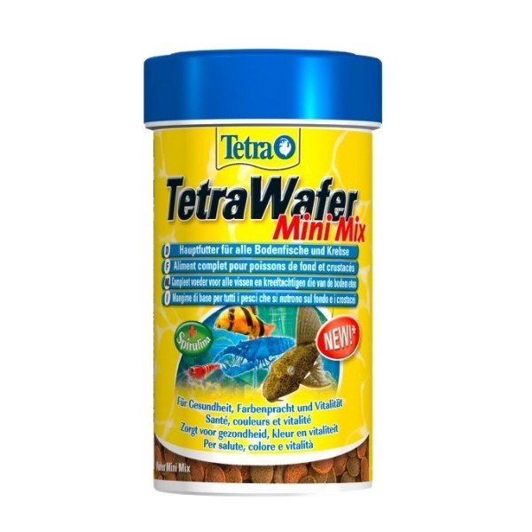 Tetra Wafermix Mini Ufak Taneli Dip Balık Yemi