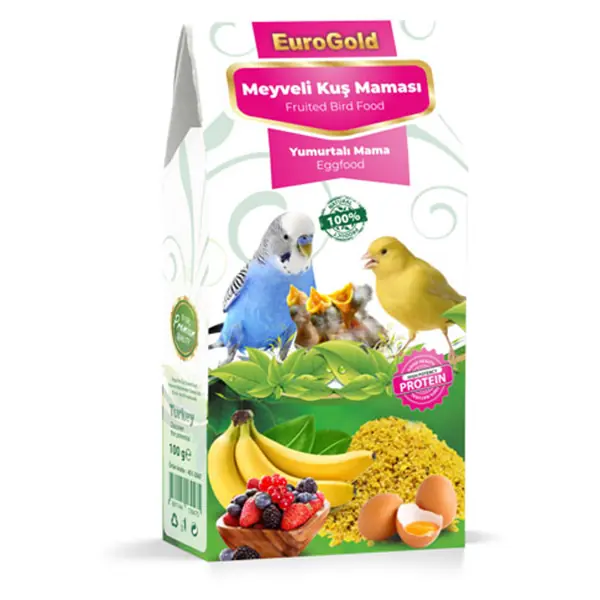 Euro Gold Yumurtalı Meyveli Kuş Maması