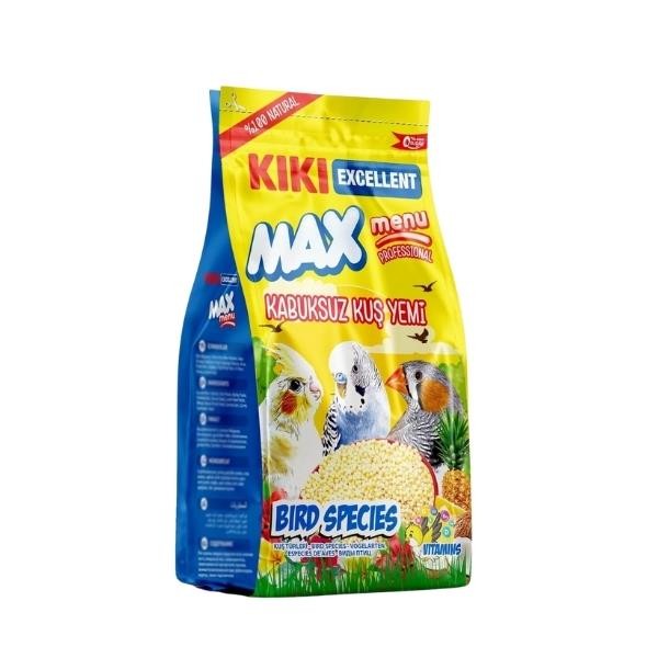 Kiki Excellent Max Menu Kabuksuz Muhabbet Kuşu Yemi