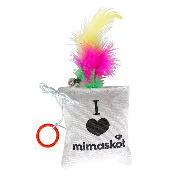 Eastland Parmağa Takılan Tüylü Peluş Kedi Oyuncağı