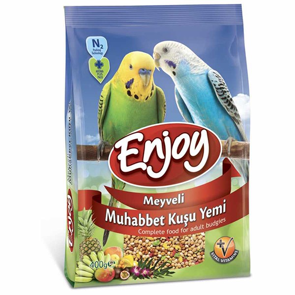 Enjoy Meyveli Muhabbet Kuşu Yemi