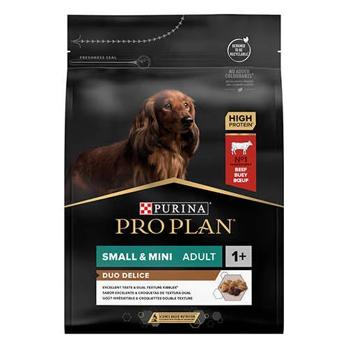 Pro Plan Duo Delice Sığır Etli Küçük Irk Yetişkin Köpek Maması - 2.5 Kg