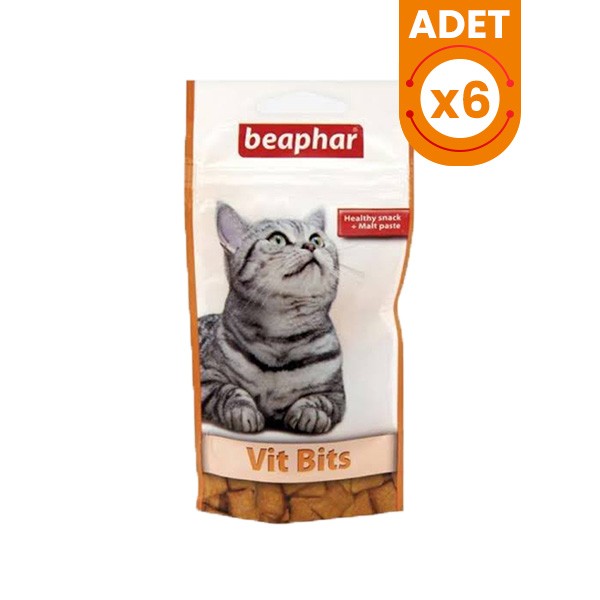 Beaphar Vit Bits Vitamin Macunlu Kedi Ödül Maması