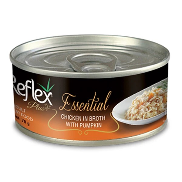 Reflex Plus Tavuk ve Balkabaklı Yetişkin Konserve Kedi Maması