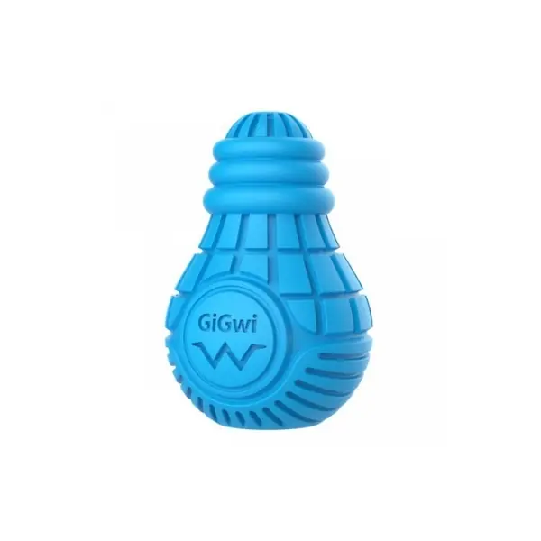 Gigwi Ampul Şekilli Mama Hazneli Kauçuk Köpek Çiğneme Oyuncağı