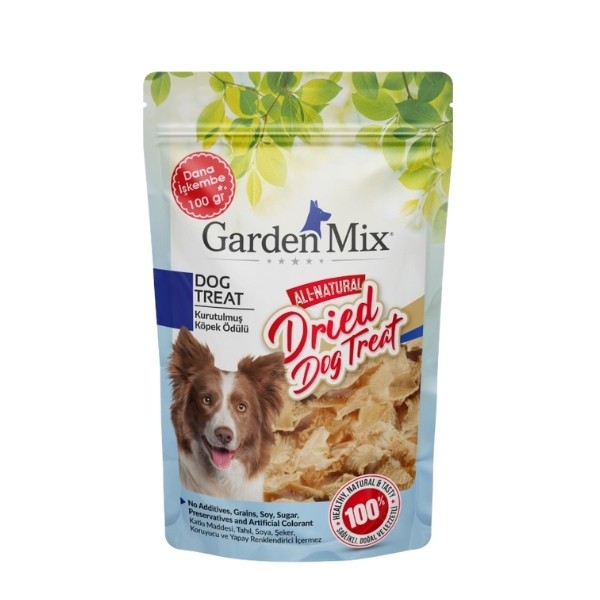 Garden Mix Kurutulmuş Dana İşkembe Köpek Ödül Maması