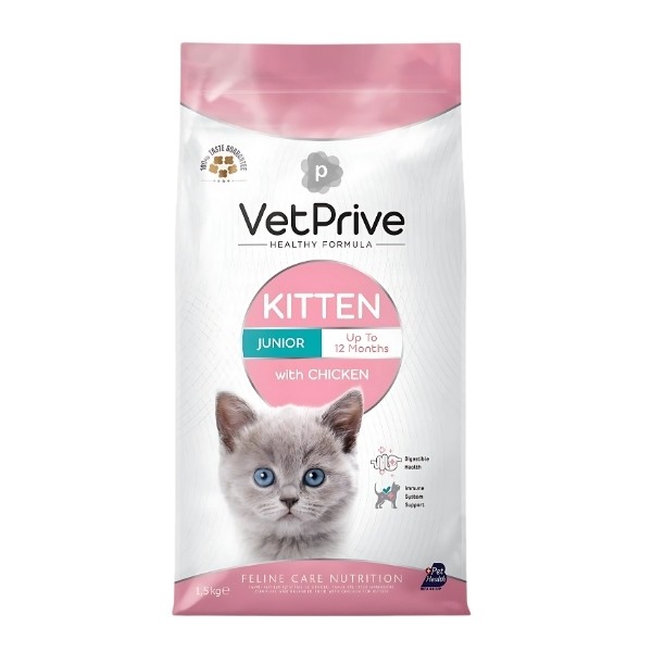 Vet Prive Kitten Tavuklu Yavru Kedi Maması