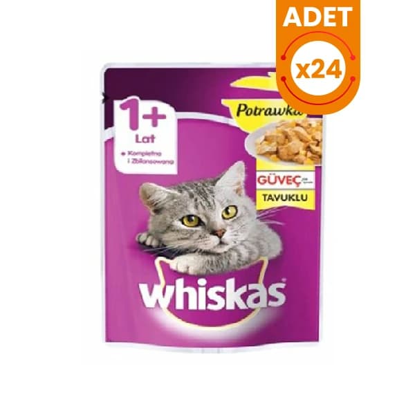 Whiskas Tavuklu Güveç Pouch Konserve Kedi Maması