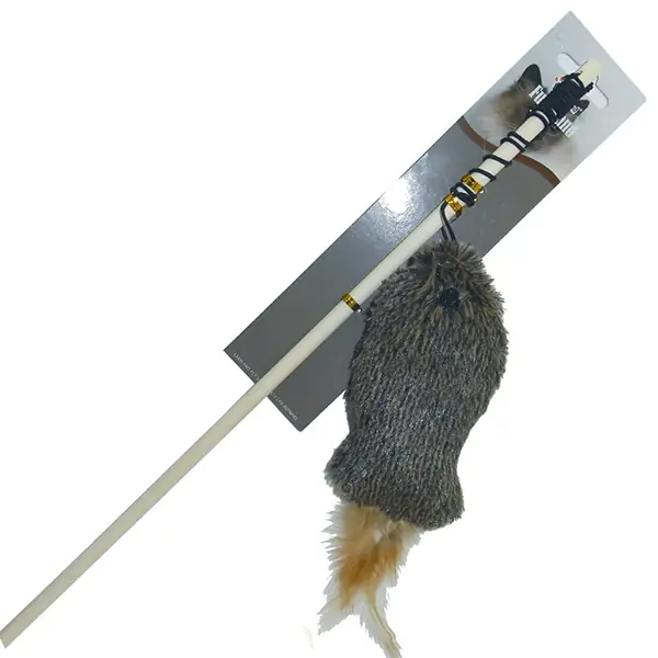 Eastland Peluş Kedi Otlu Kedi Oltası Oyuncağı