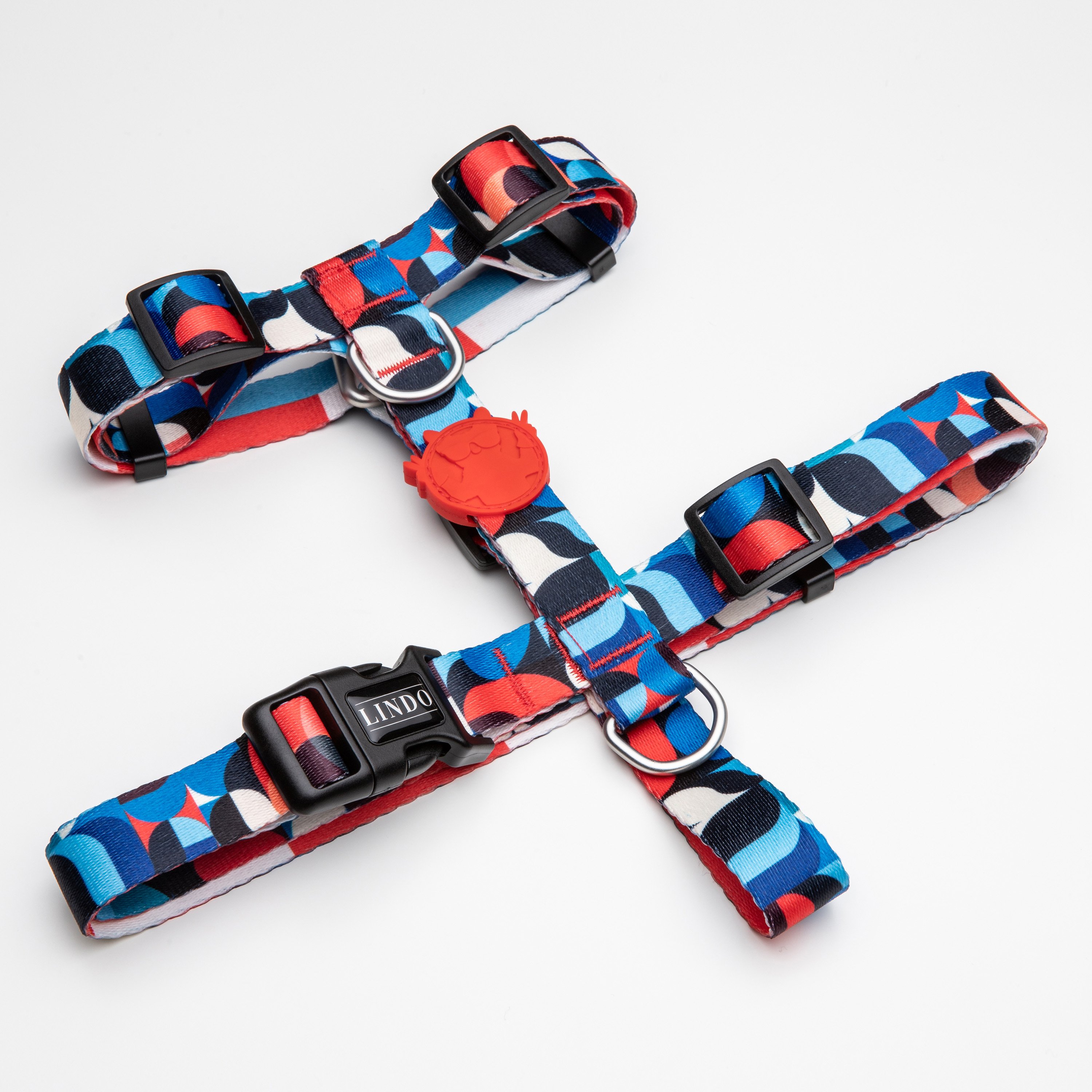 Lindo Dogs Red Line H Tipi Köpek Göğüs Tasması