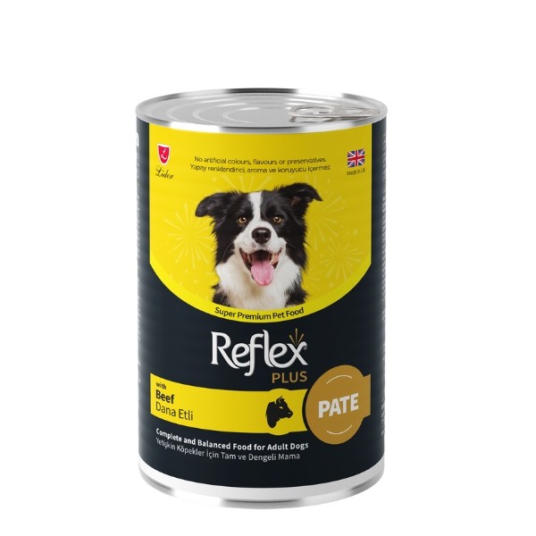 Reflex Plus Pate İçinde Dana Etli Yetişkin Konserve Köpek Maması