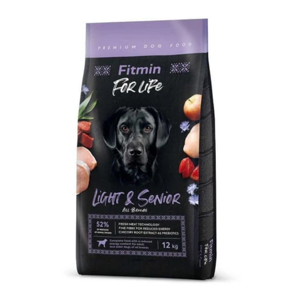 Fitmin For Life Light Tüm Irklar için Kümes Hayvanlı Yaşlı Köpek Maması