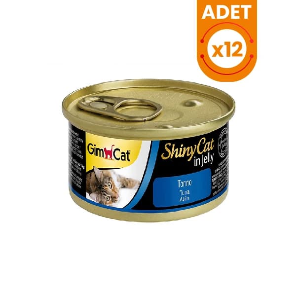 Gimcat Shinycat Tuna Balıklı Konserve Kedi Maması
