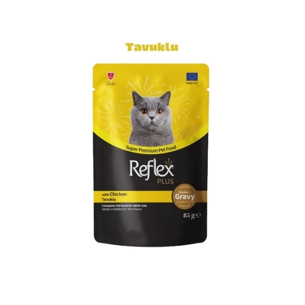 Reflex Plus Karışık 8 Lezzet Pouch Konserve Kedi Maması