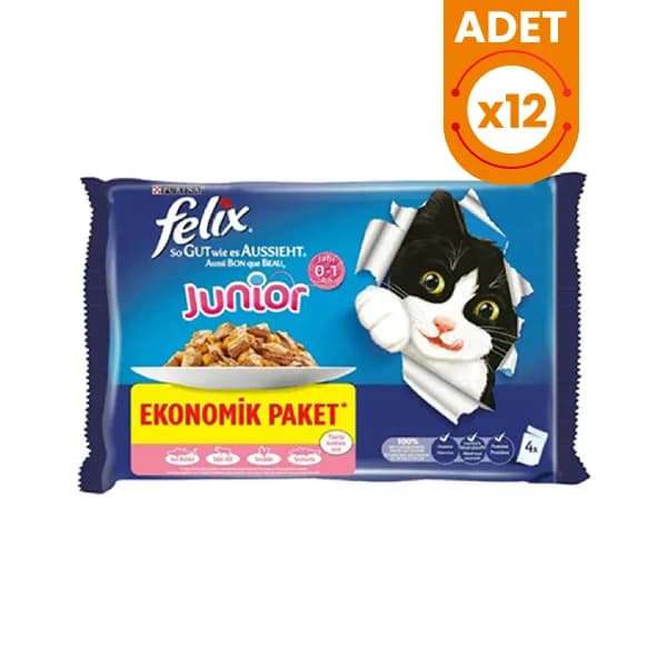Felix Beef and Chicken Wet Cat Food