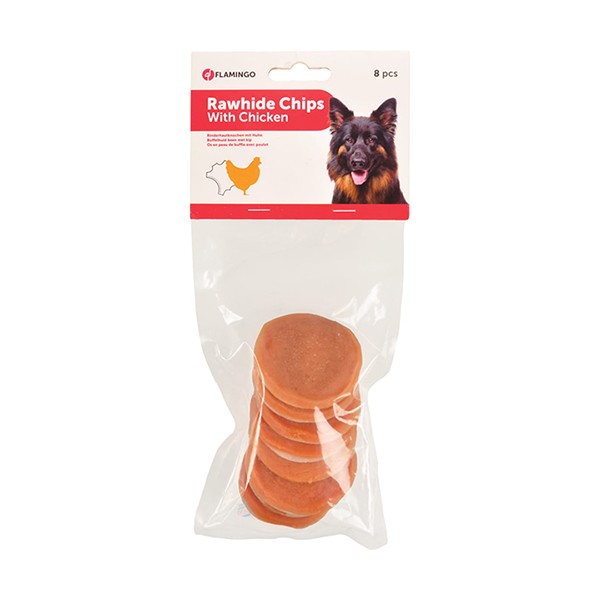 Flamingo Rawhide Chips Tavuklu Köpek Ödülü