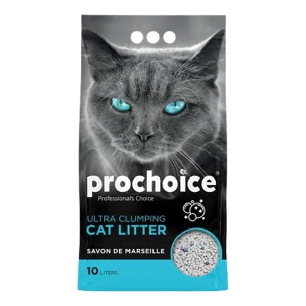 Prochoice Bentonit Marsilya Sabunlu Topaklanan Doğal Kedi Kumu