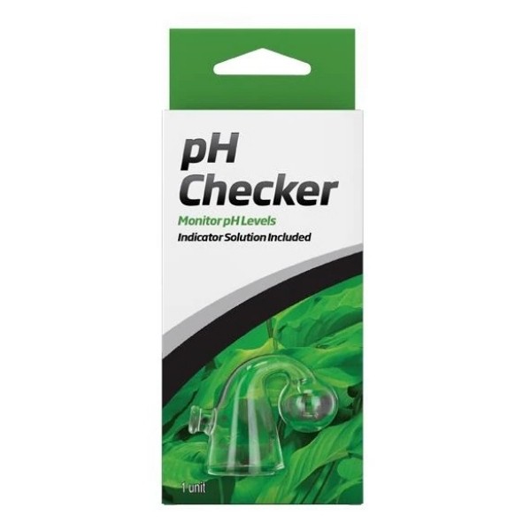 Seachem Ph Checker Akvaryum Camına Yapışan Solüsyonlu pH Ölçer