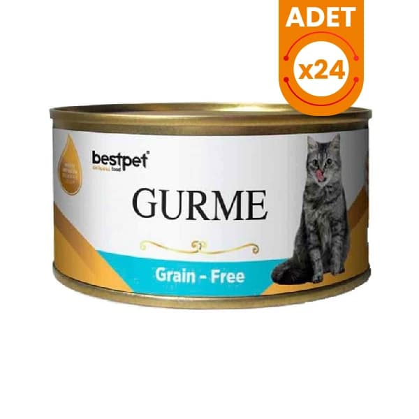Bestpet Gurme Jöleli Tuna Balıklı Yetişkin Konserve Kedi Maması