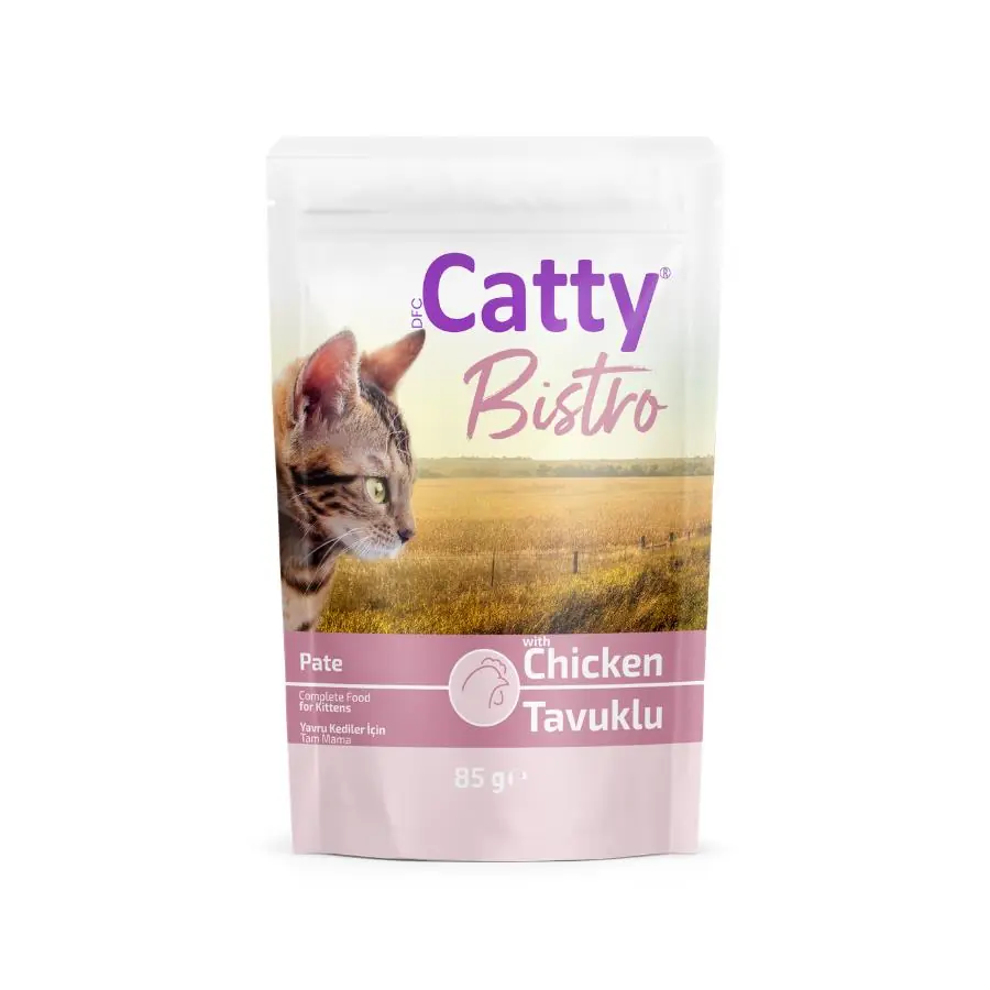 Catty Bistro Tavuklu Yavru Kedi Konservesi