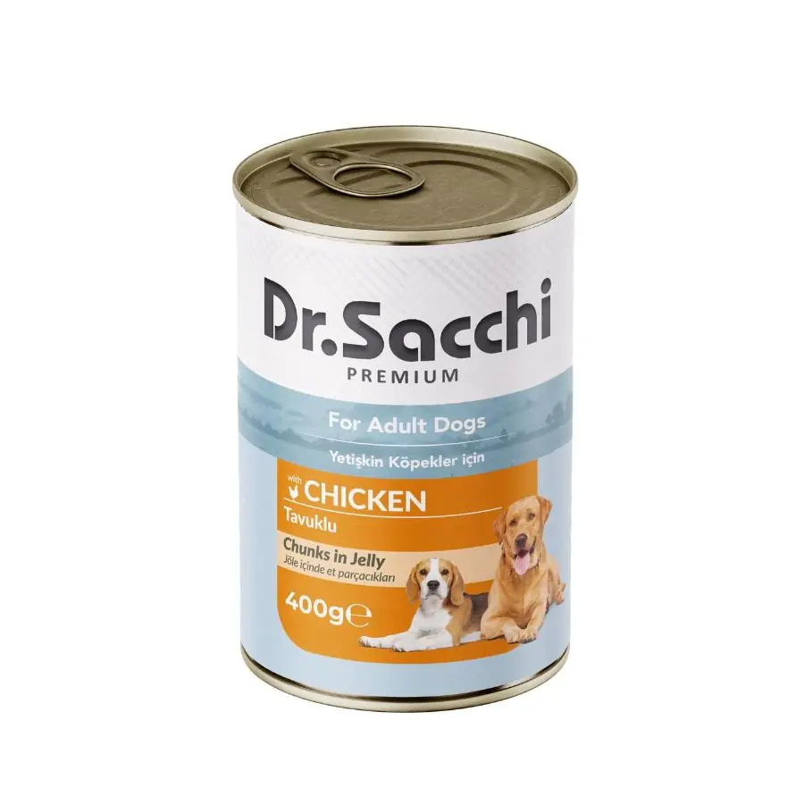 Dr. Sacchi Tavuklu Köpek Konservesi