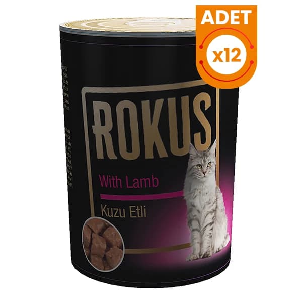 Rokus Kuzulu Yetişkin Konserve Kedi Maması