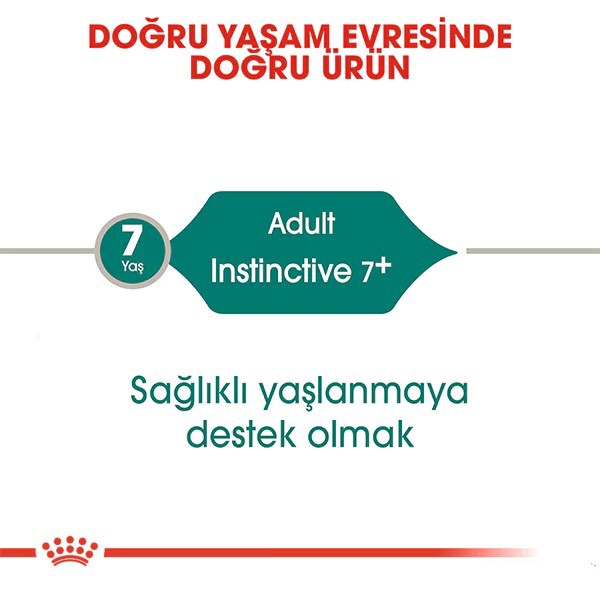 Royal Canin İnstinctive +7 Pouch Yaşlı Konserve Kedi Maması