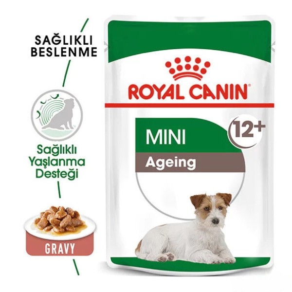 Royal Canin Ageing +12 Gravy Pouch Yaşlı Konserve Köpek Maması