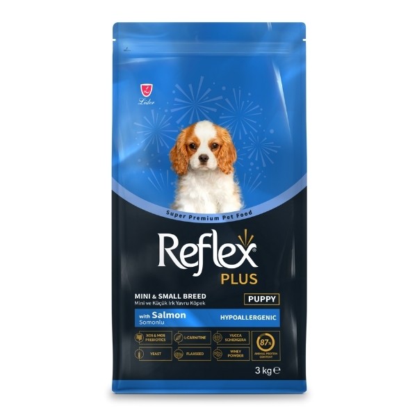 Reflex Plus Somonlu Mini ve Küçük Irk Yavru Köpek Maması