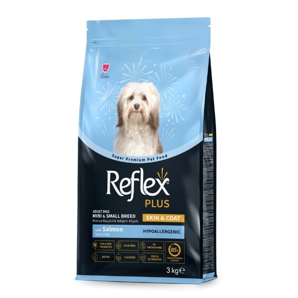 Reflex Plus Skin & Coat Somonlu Mini ve Küçük Irk Yetişkin Köpek Maması