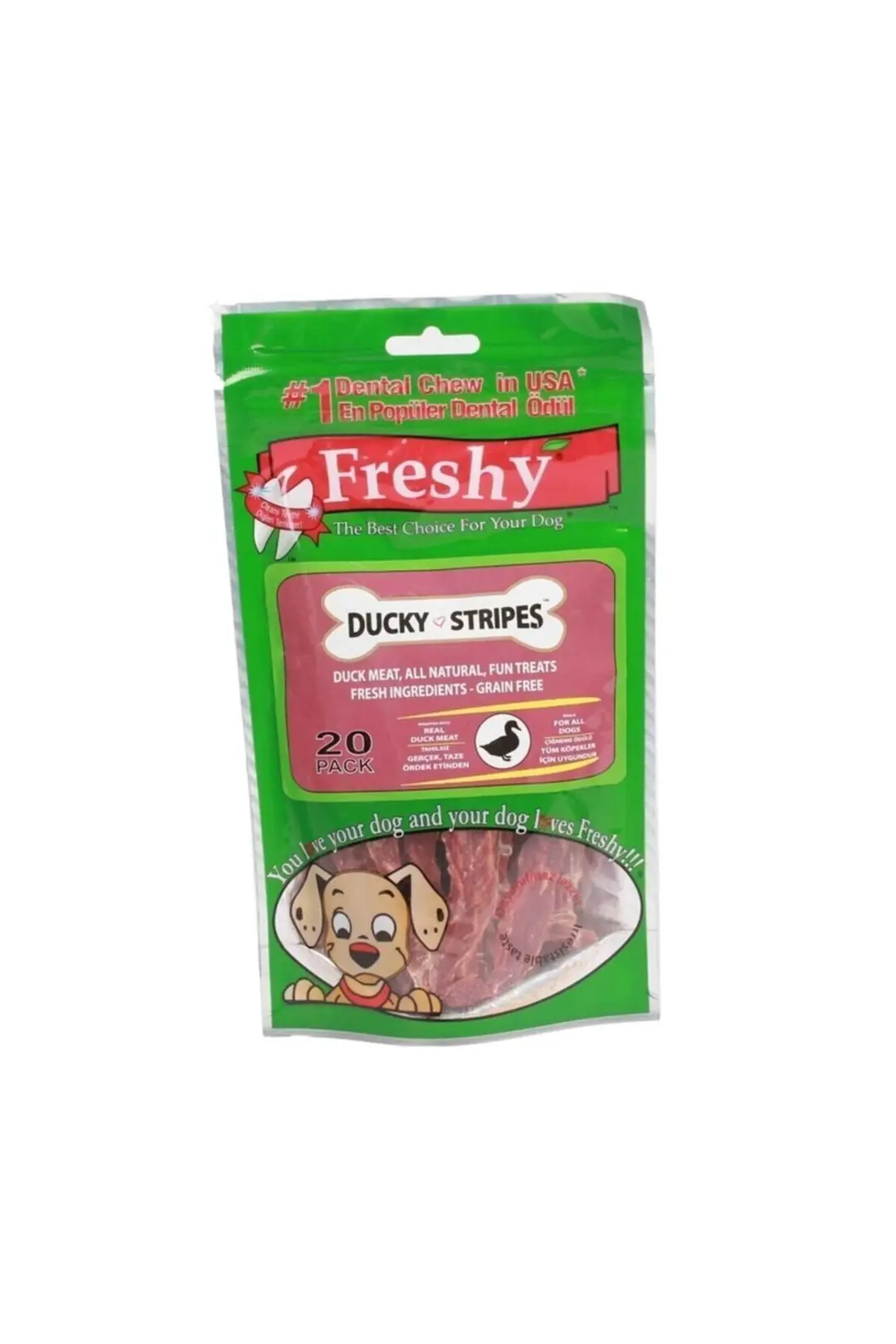 Freshy Ördekli Çubuk Köpek Ödülü
