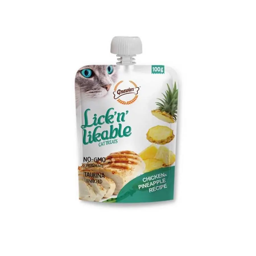 Gnawlers Tavuk ve Ananaslı Krema Kedi Ödül Maması