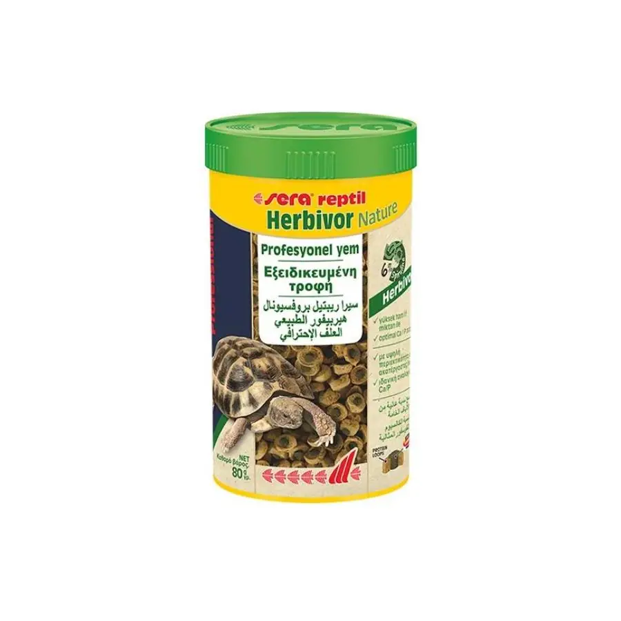 Sera Reptil Herbivor Sürüngen Yemi