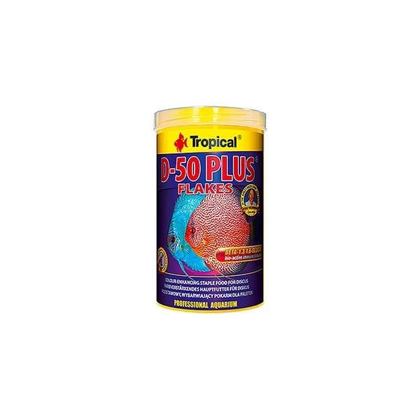 Tropical D-50 Plus Discus Balıkları için Renklendirici Pul Balık Yemi