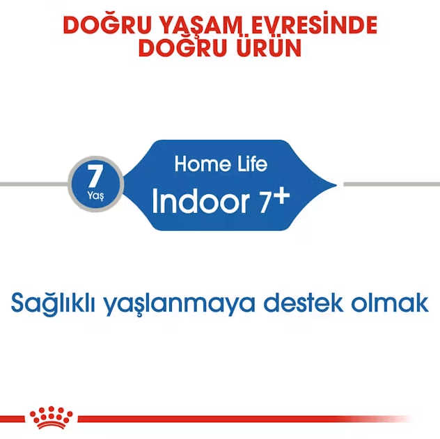 Royal Canin İndoor 7+ Senior Yaşlı Kedi Maması