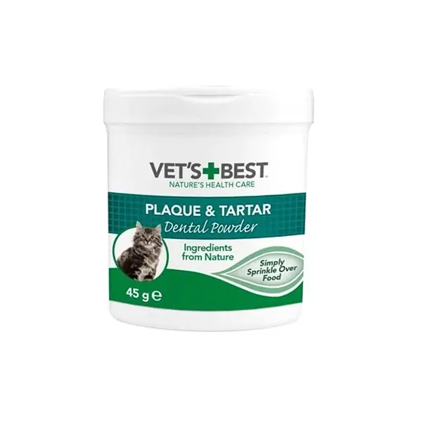 Vets Best Plak ve Tartar Temizleyen Kedi Ağız Bakım Tozu