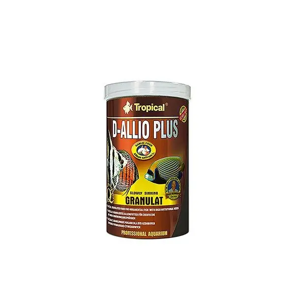 Tropical D-Allio Plus Granulat Discus Balıklar için Sarımsaklı Granül Balık Yemi