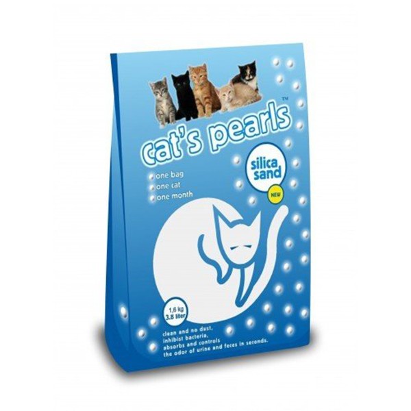 Cats Pearls Silika Kristal Kedi Kumu 3.8 Lt