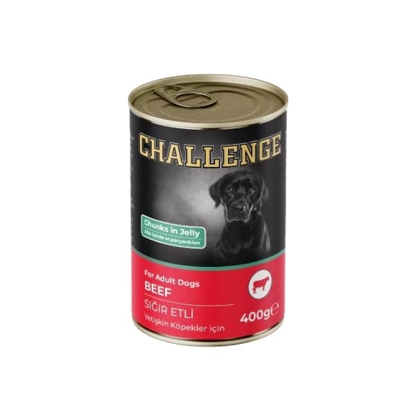 Challenge Sığır Etli Yetişkin Konserve Köpek Maması