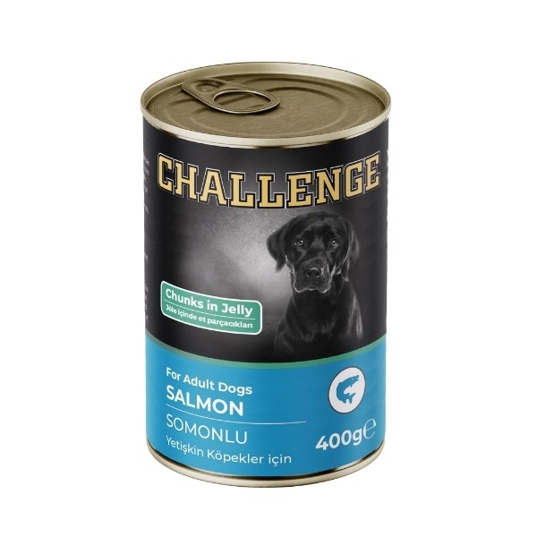 Challenge Somonlu Yetişkin Konserve Köpek Maması