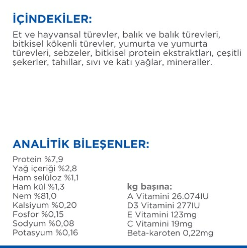 Hills Sterilised Somonlu Pouch Kısırlaştırılmış Konserve Kedi Maması