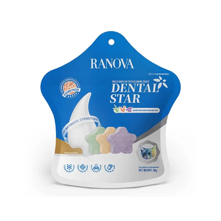 Ranova Dondurularak Kurutulmuş Karışık Dental Kedi Ödülü