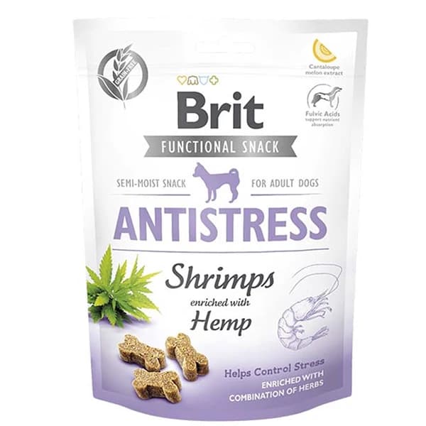 Brit Antistress Karidesli Stress Azaltıcı Köpek Ödül Maması