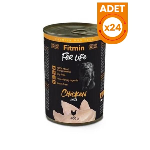 Fitmin For Life Tavuk Etli Pate Yetişkin Konserve Köpek Maması