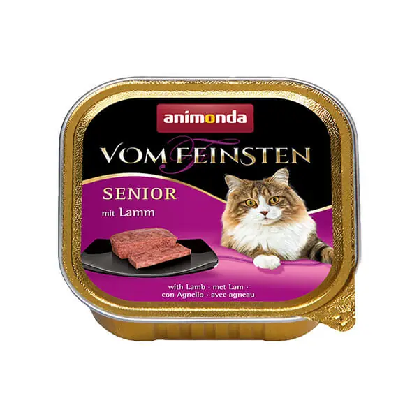 Animonda Vom Feinsten Kuzu Etli Yaşlı Kedi