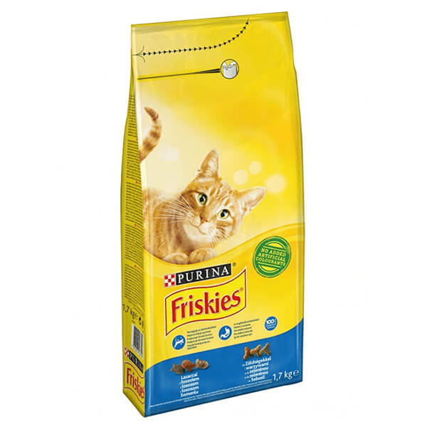 Friskies Adult Somon ve Sebzeli Yetişkin Kedi Maması - 1.7 Kg