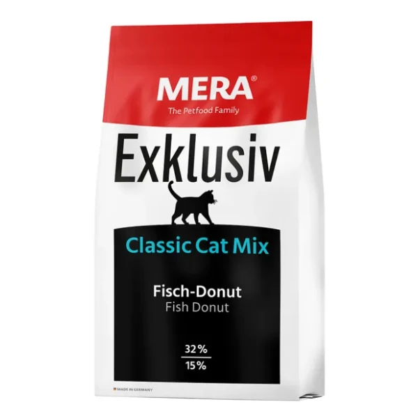 Mera Exklusiv Classic Balıklı Karışım Klasik Kedi Maması - 10 Kg